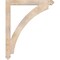 Ekena Millwork Thorton Arts & Crafts Smooth Bracket, Douglas Fir, 3 1/2"W x 36"D x 44"H BKT04X36X44THR03SDF - alternate 3